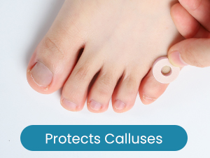 corn pads toes feet callous callus cushions for bottom of foot relive pain pressure blister foam