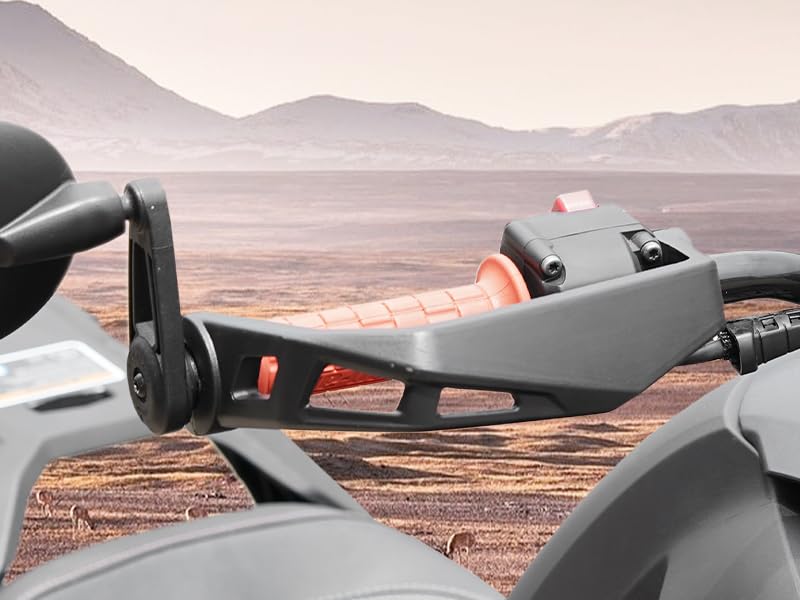 A & UTV PRO Sport Windshield & Aluminum Plastic Handguards