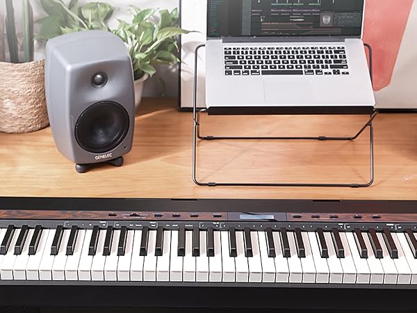 electronic piano keyboard 88 key weighted