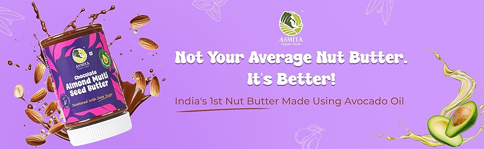 chocolate almond butter peanut butter multiseed super seed butter organic butter healthy butter