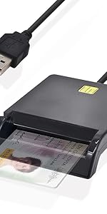 Multi port smart card reader