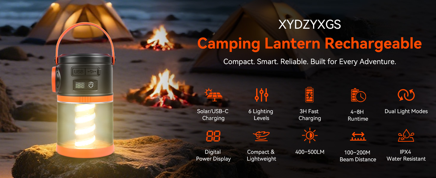 Camping Lantern Rechargeable
