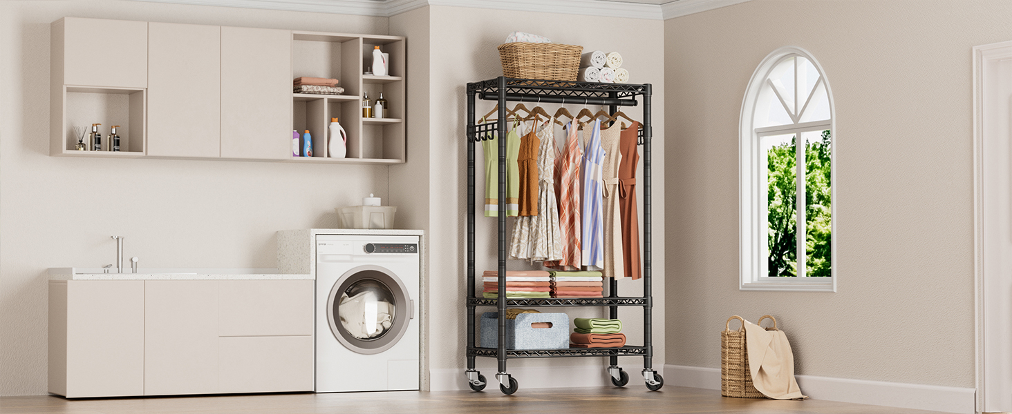Heavy Duty Clothes Rack