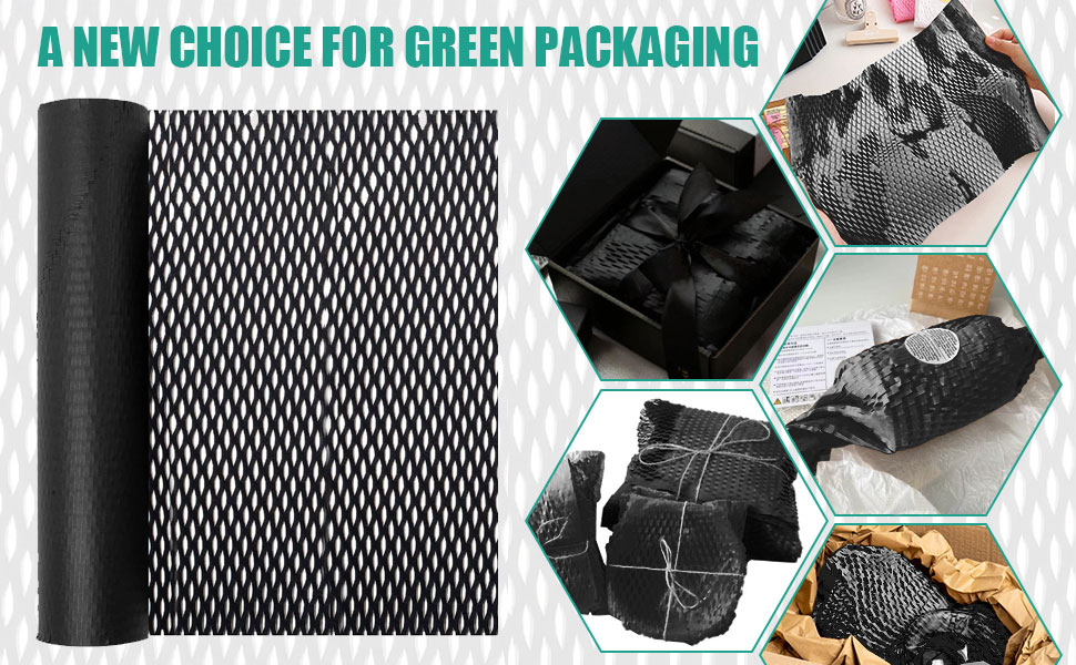 Black Honeycomb Packaging Wrap