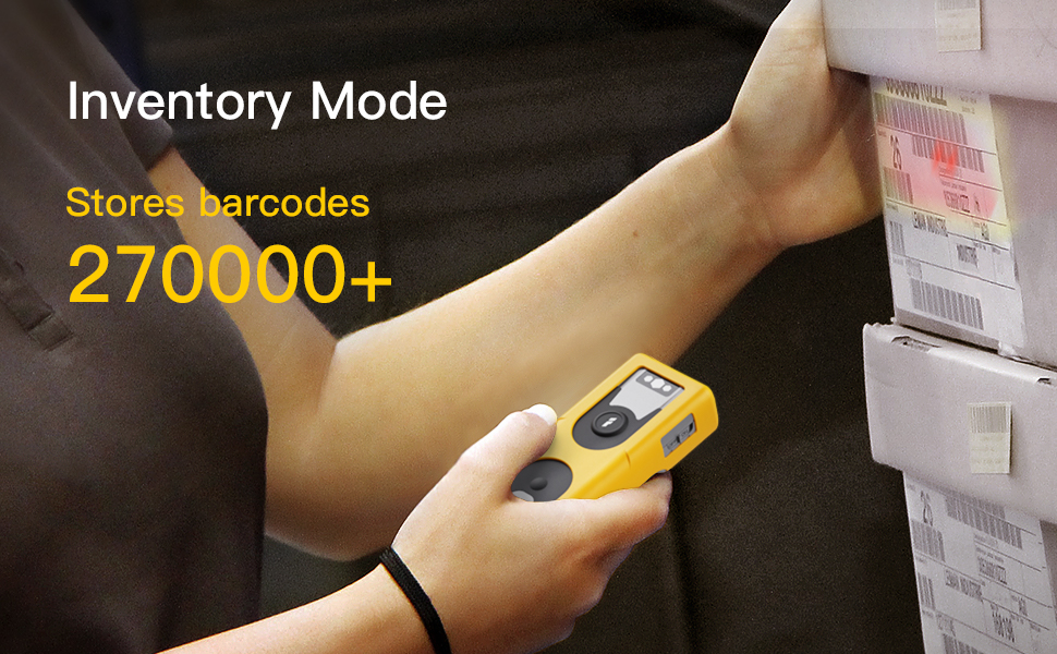 Inateck 2D Bluetooth Barcode Scanner, Support Barcodes on Screen, BCST