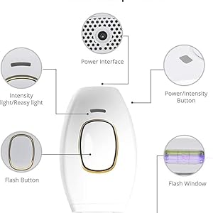 Hair Removal Laser Machine, IPL Laser Hair Removal For Women And Men Permanent Painless Laser