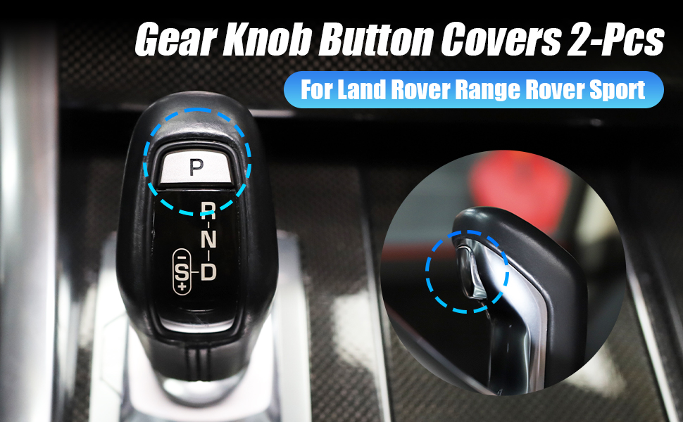 LIMBQS Gear Shift Lever Button Trim Cover & Gear Change Lid