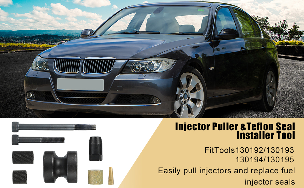 X AUTOHAUX 1 Set Injector Puller and Seal Installer Tools