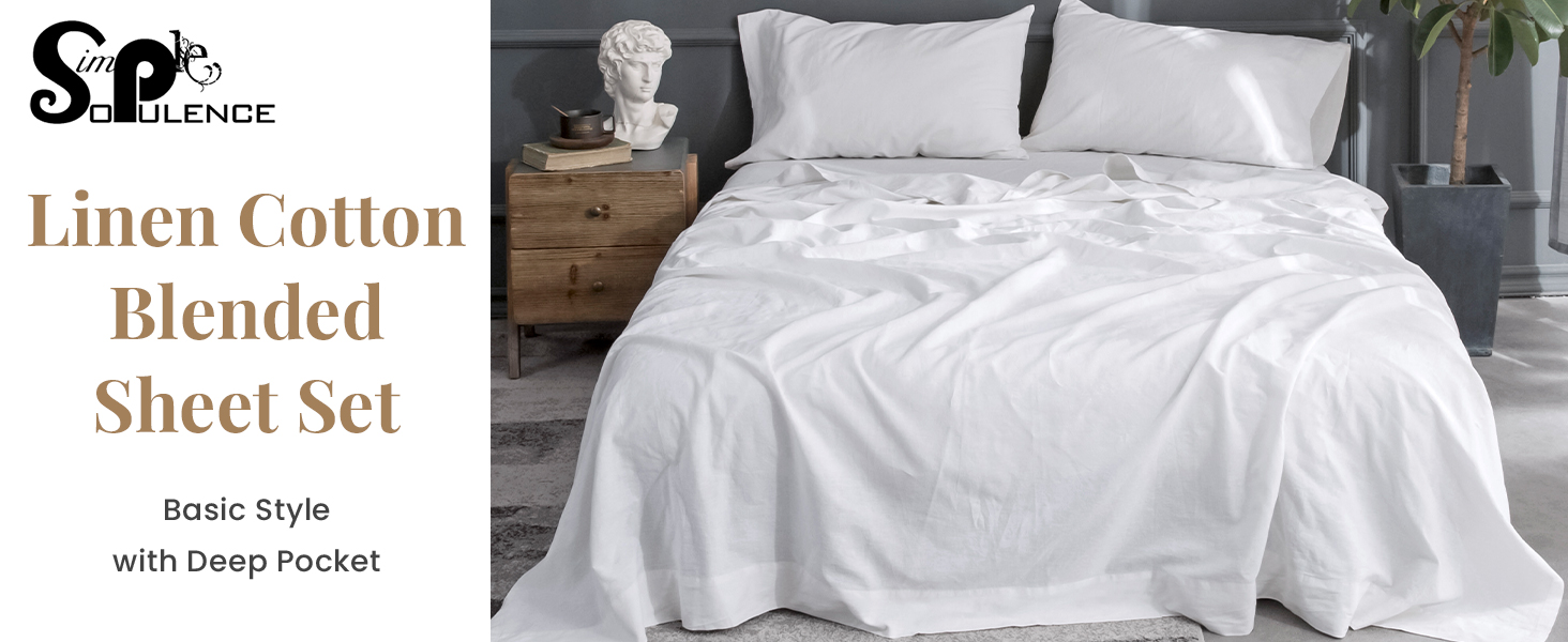 Bedsure Queen Sheet Set - Soft Luxury