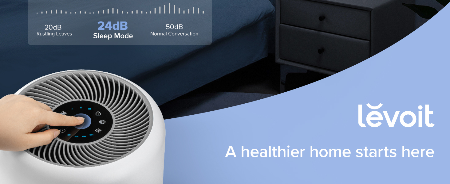 LEVOIT Air Purifier for Home Allergies and Pets Hair Smokers in Bedroom