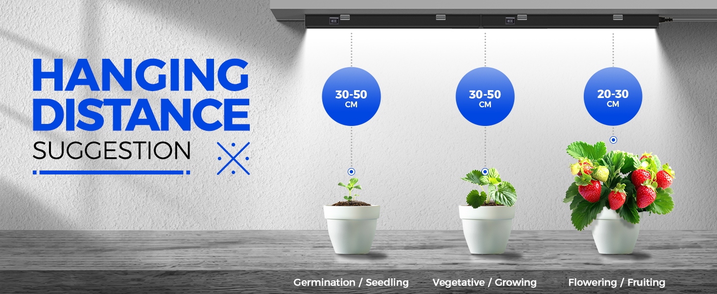 grow light shelf full spectrum plant indoor lighting strip plant growing lamps