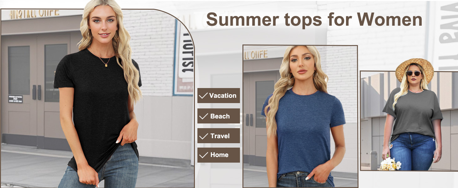 summer tops for womens