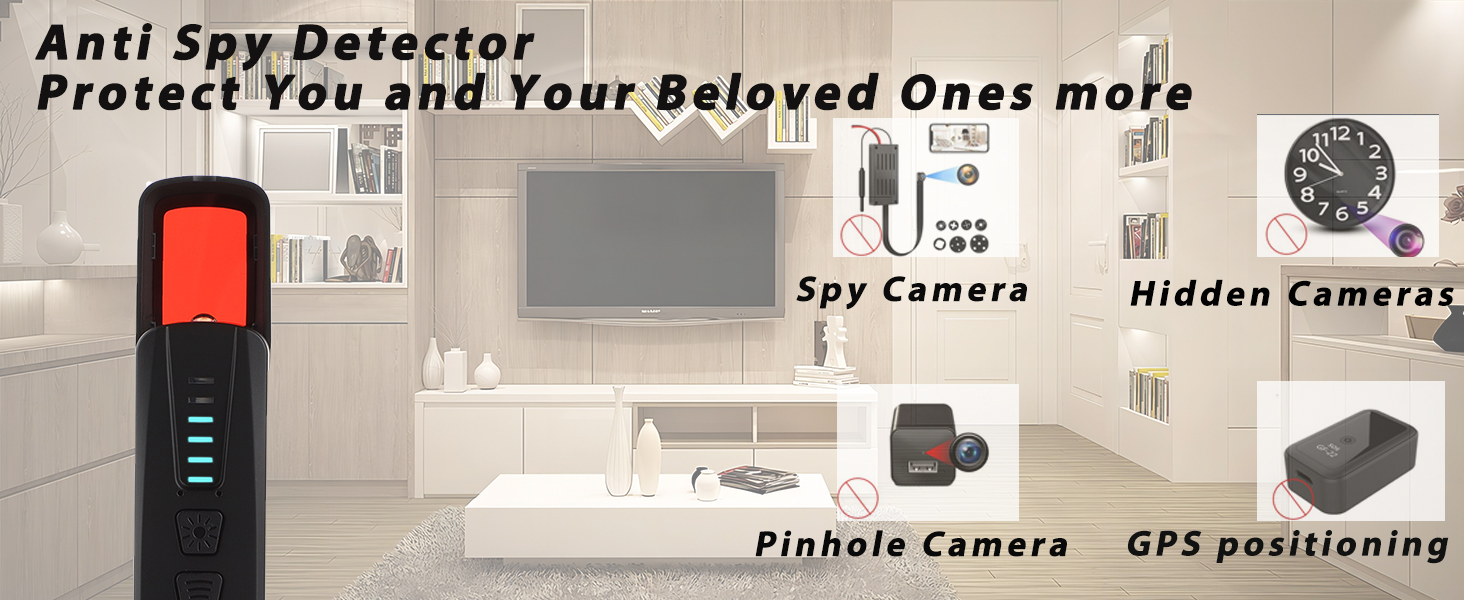 Hidden Camera Detectors, Hidden Device Detector, Anti Spy