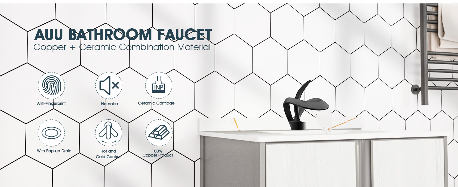 black vanity sink faucet