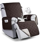 VANSOFY Waterproof Recliner Chair Covers, Recliner Cover Non-Slip Dog Chair Cover Furniture Prote...