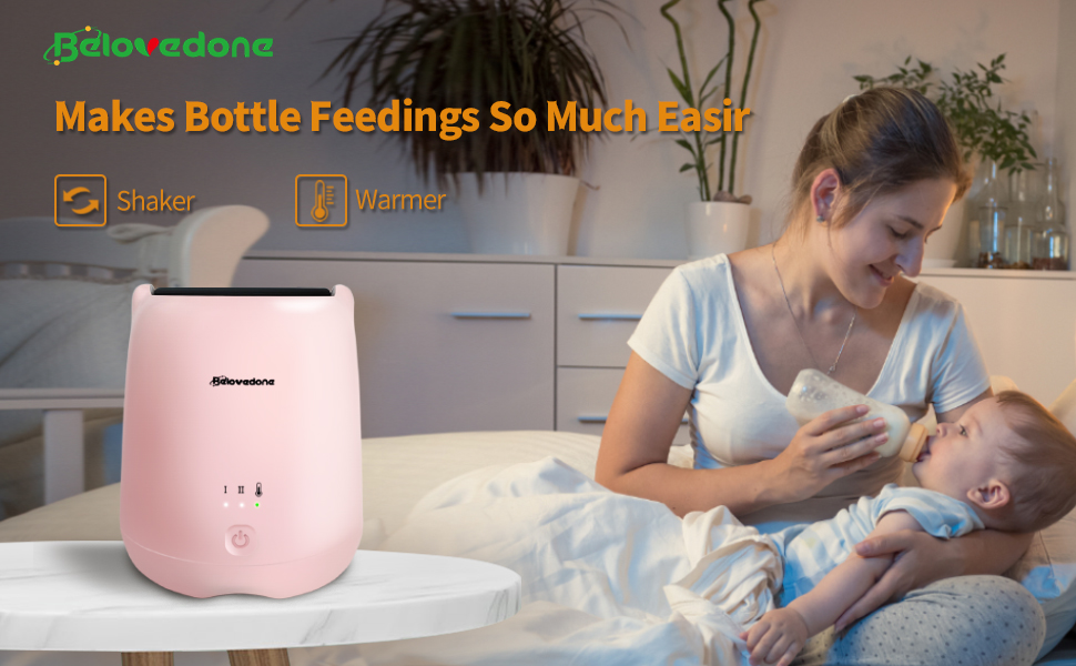 Belovedone Baby Bottle Shaker and Warmer, Baby Formula