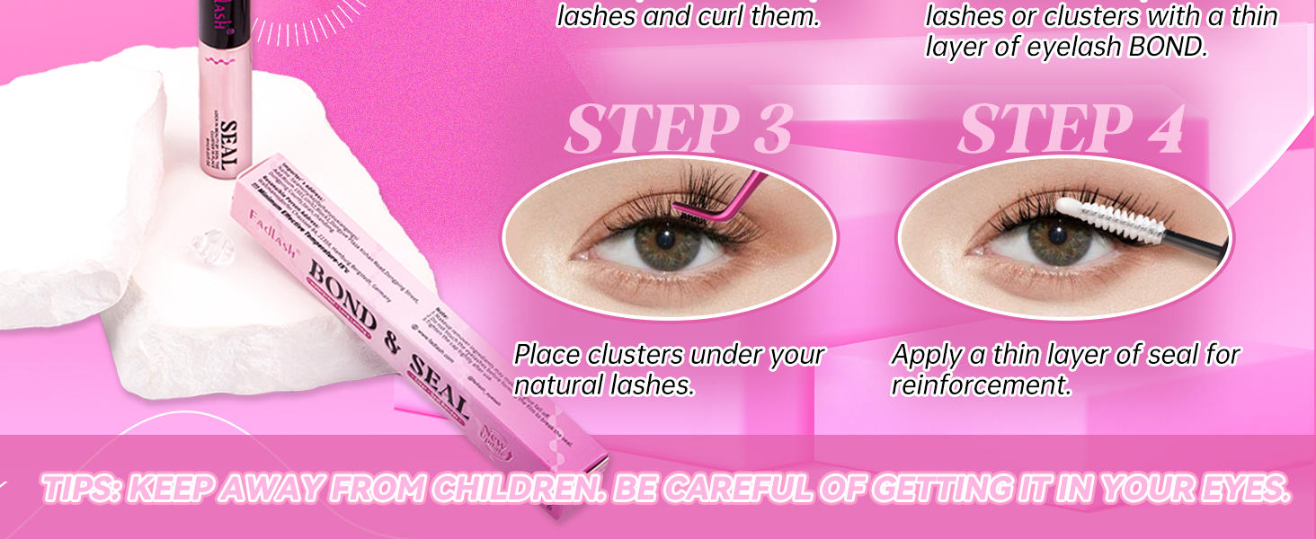 lash bond and seal
