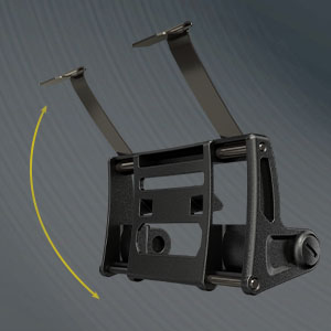 open hinge bracket design