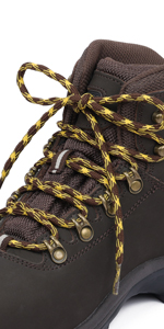 round wavy shoe laces for boot