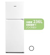 COMFEE 236L 2ドア冷蔵庫RCT251WH(E) 2024年製 COMFEE' 冷蔵庫 236L 2ドア 右開き ホワイト RCT251WH(E) 自動