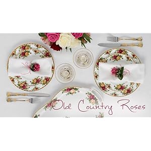 Amazon.com: Royal Albert Old Country Roses 20-Piece Flatware