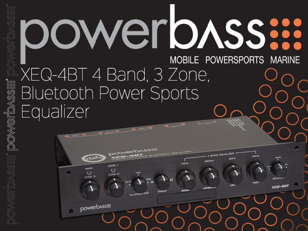 Amazon.com: PowerBass XEQ-4BT - 4 Band Bluetooth Multi-Zone