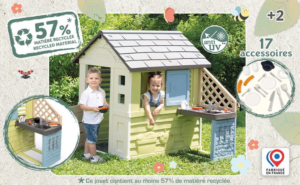 Smoby Life Maison Pretty + Cuisine d'été 9 2