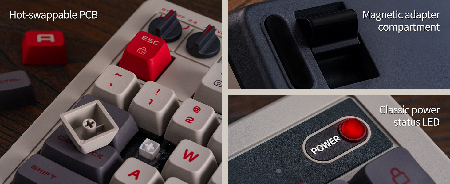 8BitDo Retro 108 Mechanical Keyboard