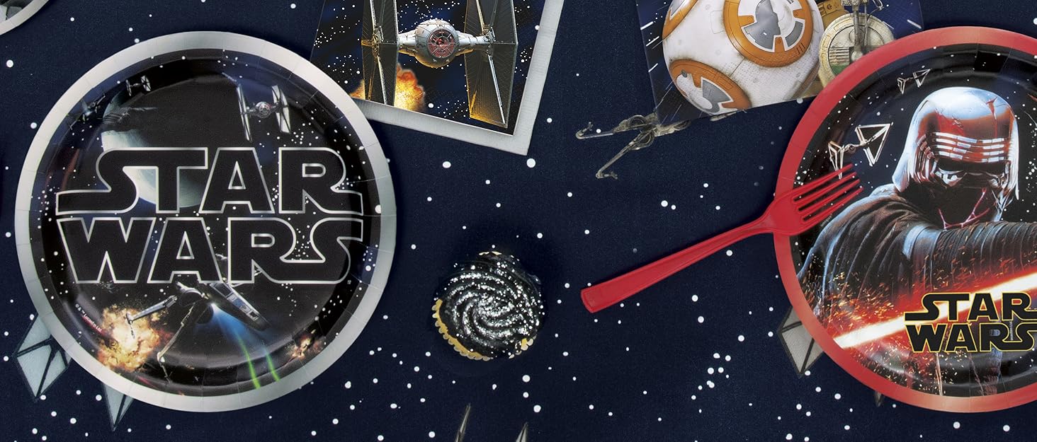 star wars birthday party supplies decorations darth vader cups plates napkins