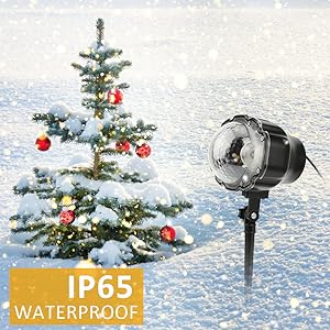 LED snowfall light - 05