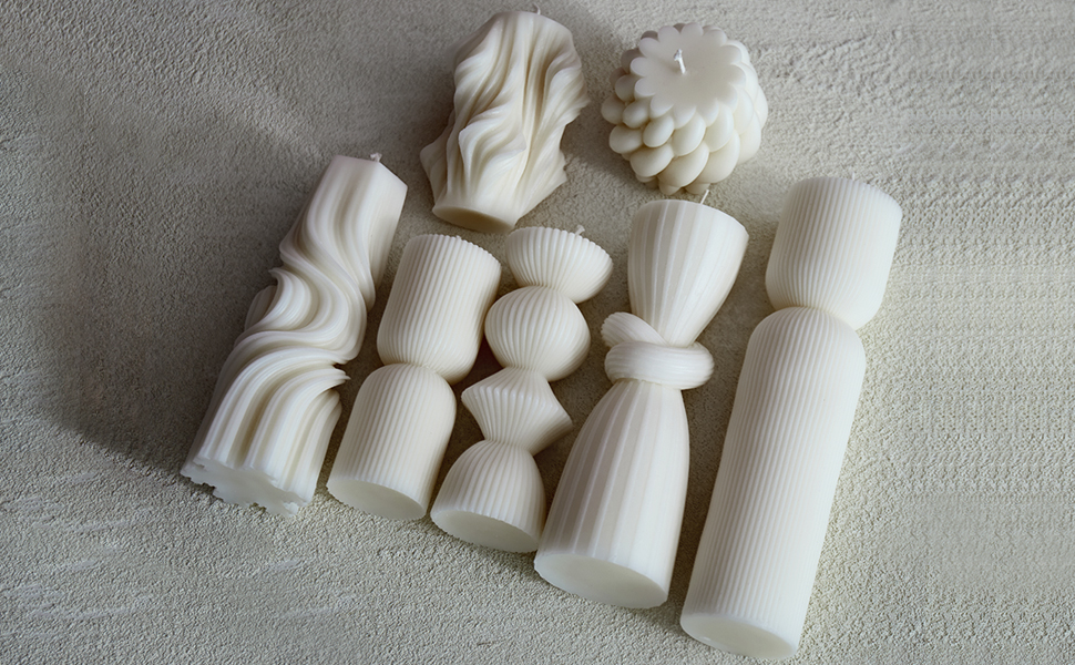 shaped candles