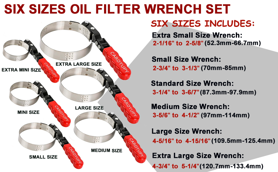 6 size wrench