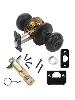 Dynasty Hardware Sierra Privacy Door Knob With Parts