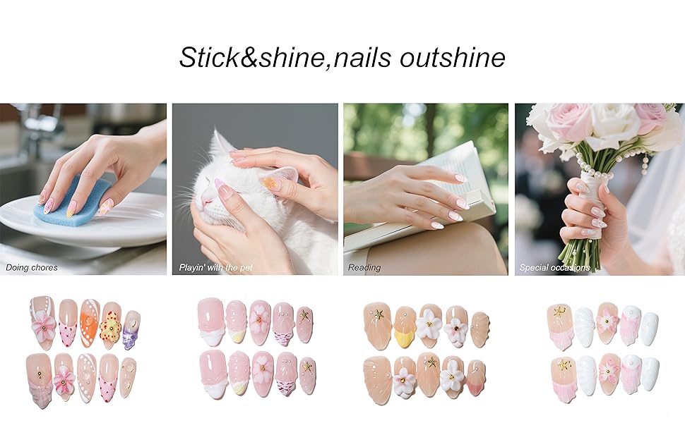 handmade press on nails