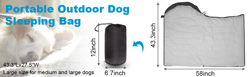 dog sleeping bag