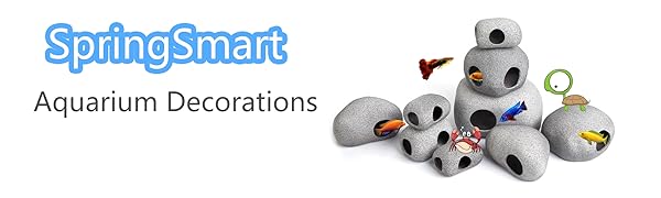 SpringSmart Aquarium-Dekorationen