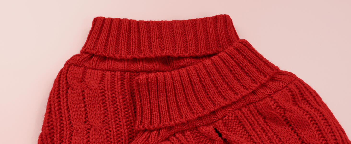 Warm Foldable Turtleneck Sweater