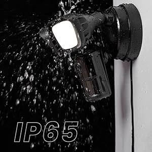 IP65 waterproof