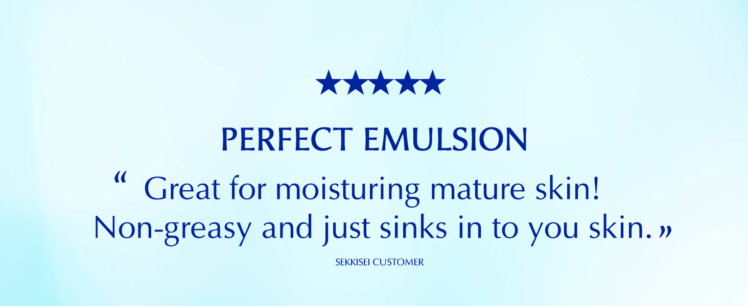 SEKKISEI Emulsion Excellent N review