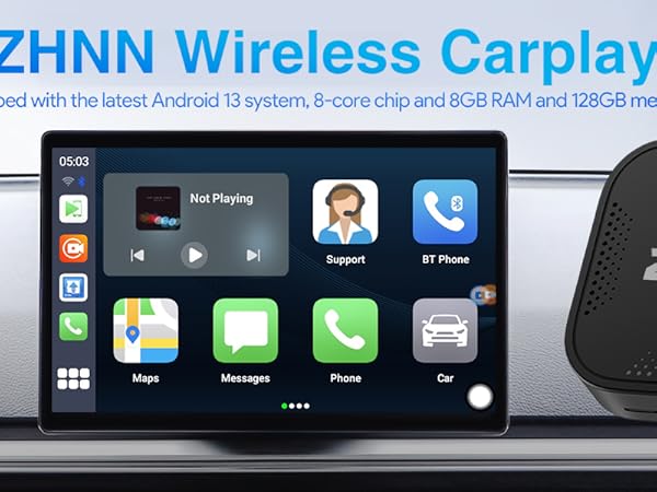 カーオーディオ iHeylinkit Carplay box 8G+128G Amazon.co.jp: CarlinKit Tbox Ambient Android13.0システムAi