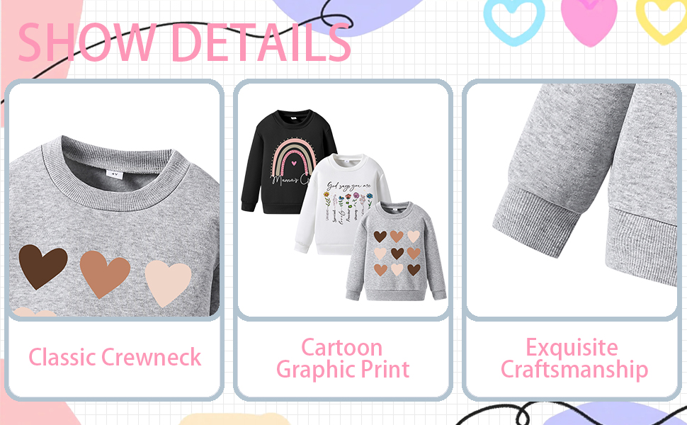 Round Neck Sweatshirt