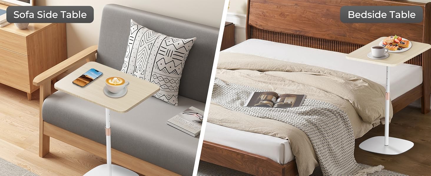 coffee table bedside table