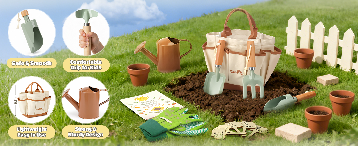 kids gardening set