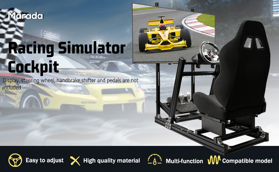 Sim Racing Cockpit Wheel Stand