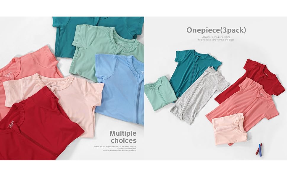 Baby Short Sleeve Pajamas