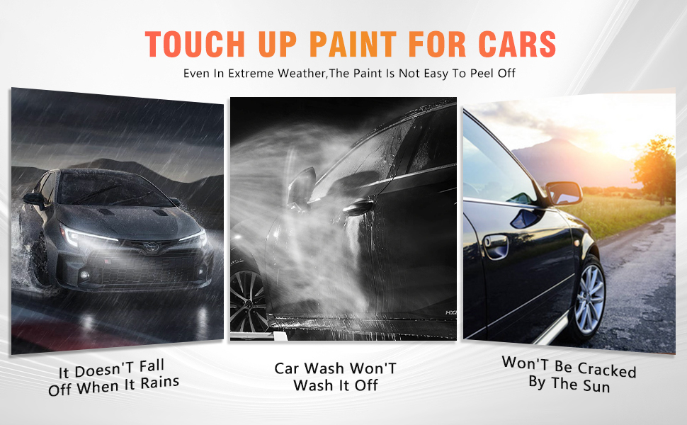 black car touch up paint pen