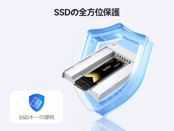 Amazon.co.jp: ORICO 40Gbps オールフラッシュ SSDケース 4*10Gbps M.2