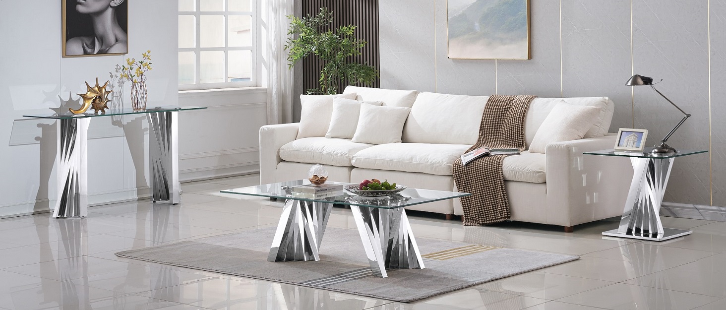 Gnrolaz 3 Piece Dining Table Set Tempered Glass Dining