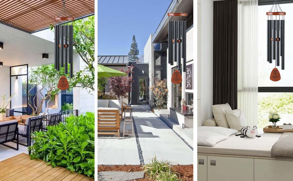 Hummingbird Wind Chimes for Outside, Memorial Sympathy