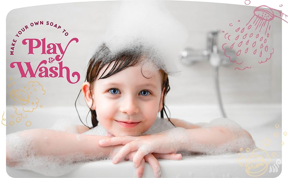 Dan&Darci Soap Making Kit for Kids Bath Science Project Easter Gift